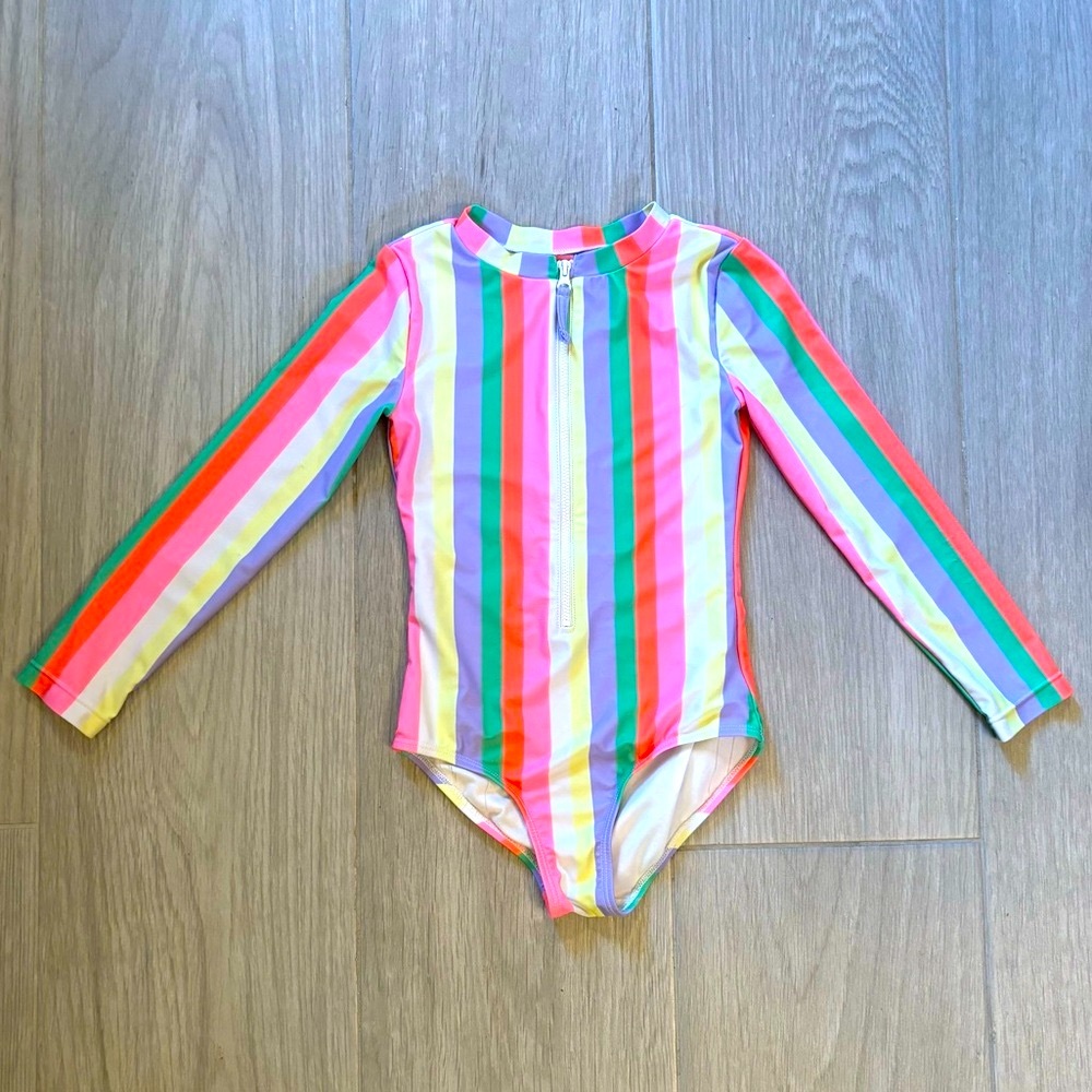 GAP Kids Multicolor Striped Rashguard